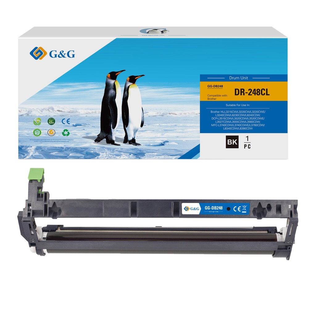 G&G Compatible Brother DR-248CL Drum Unit Black