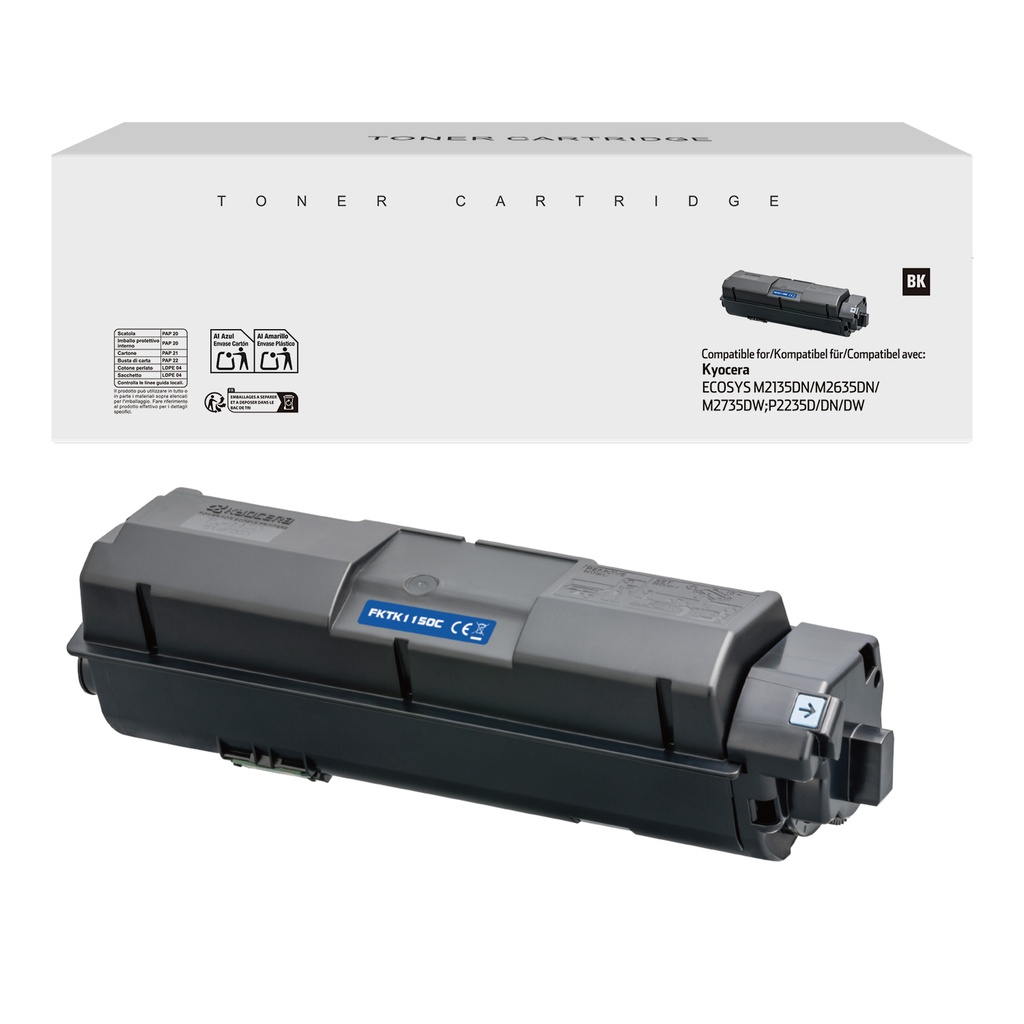 White Box Compatible Kyocera TK-1150 Toner Mono