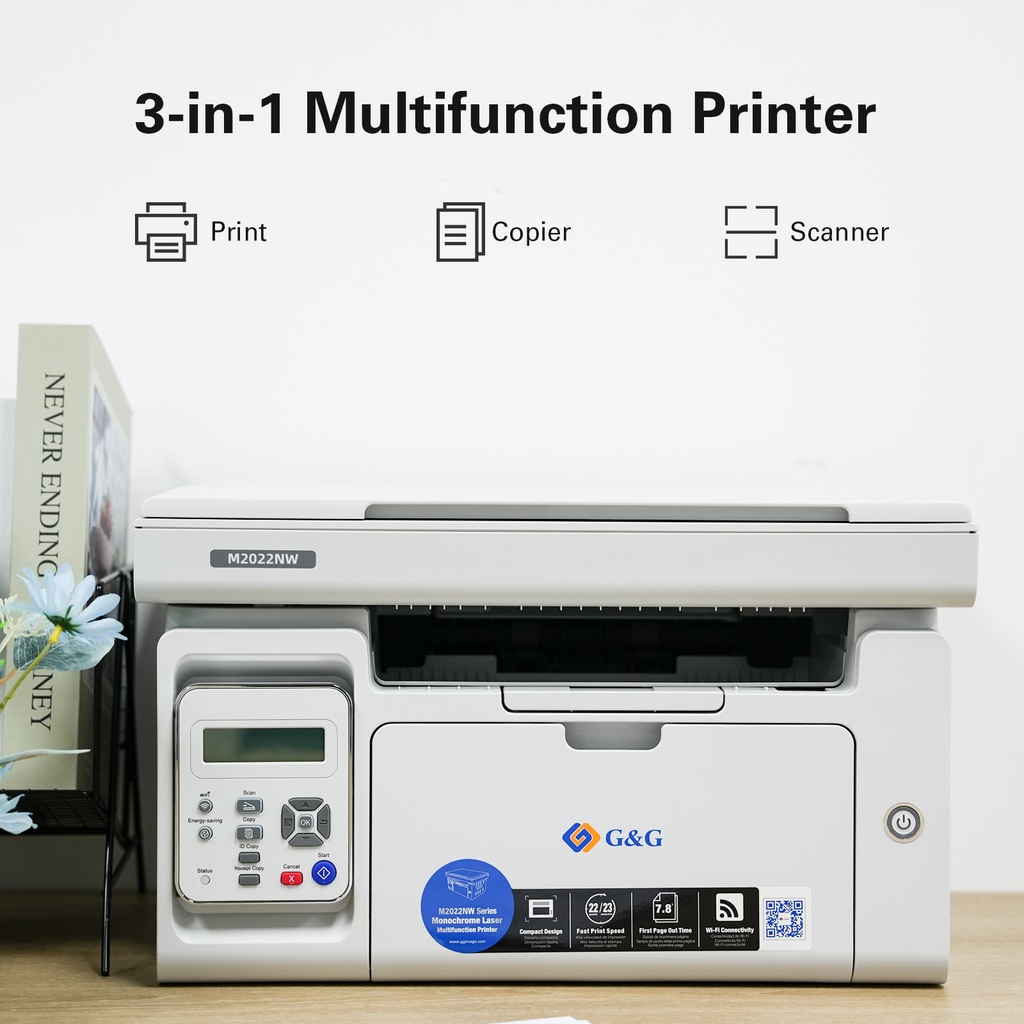 G&G Printer Original M2022NW-F-220V-EU-S1 Mono