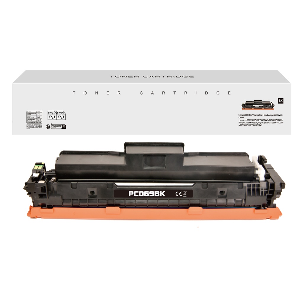 White Box Compatible Canon Toner 069 Black/Cartridge 069 Black Toner Black
