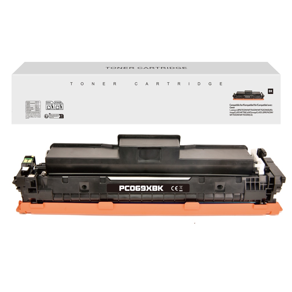 White Box Compatible Canon Toner 069H Black/Cartridge 069H Black Toner Black