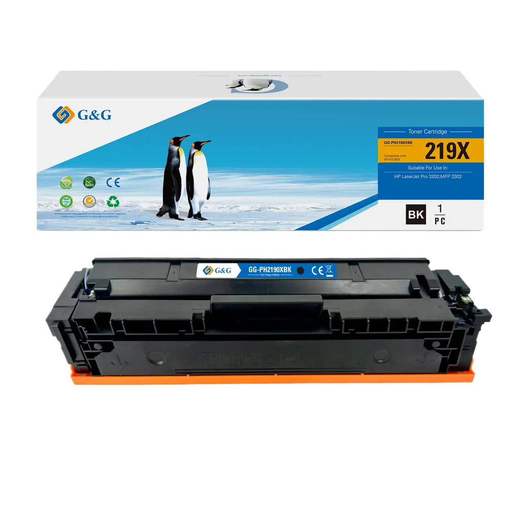 G&G Compatible HP W2190X Toner Black