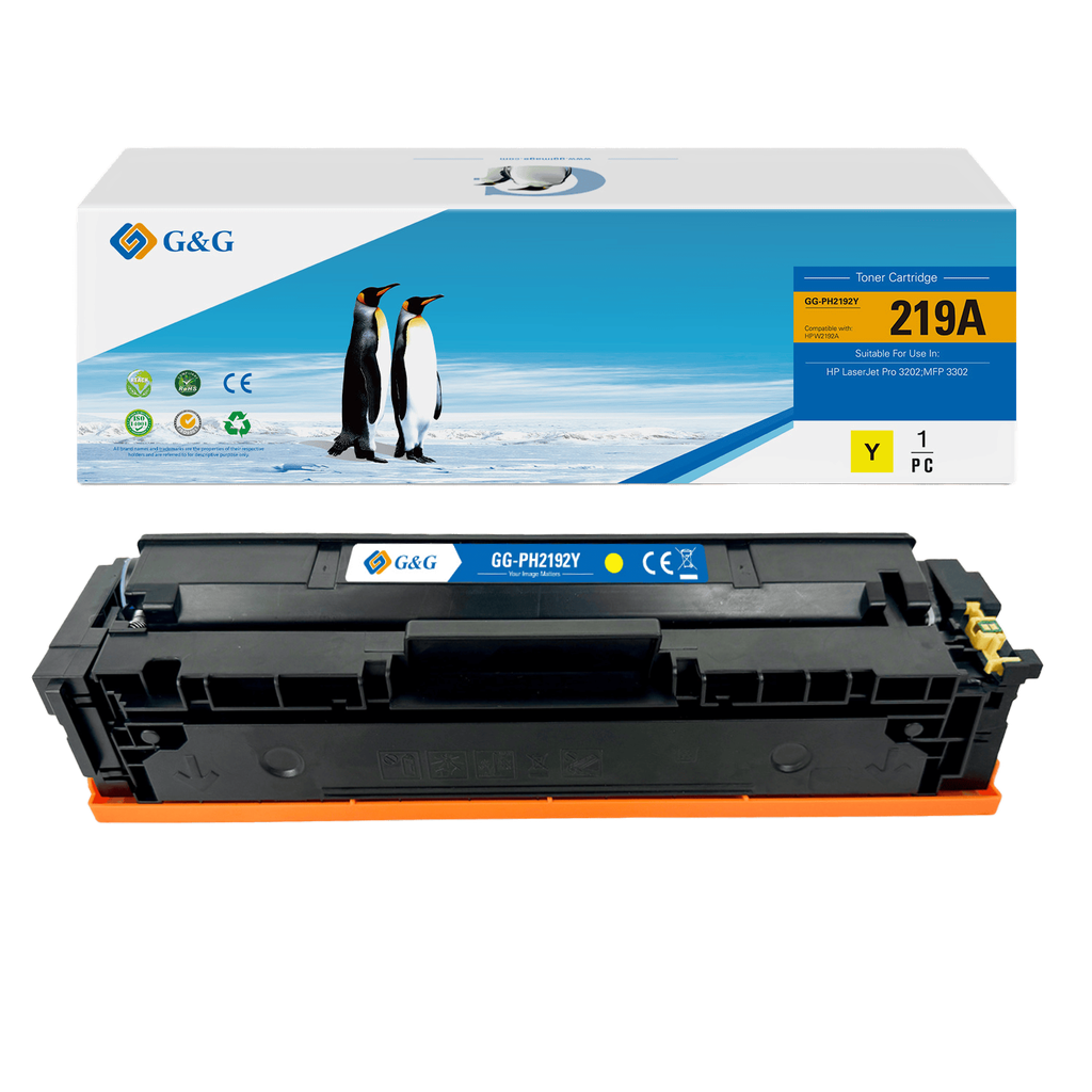 G&G Compatible HP W2192A (219A) Toner Yellow