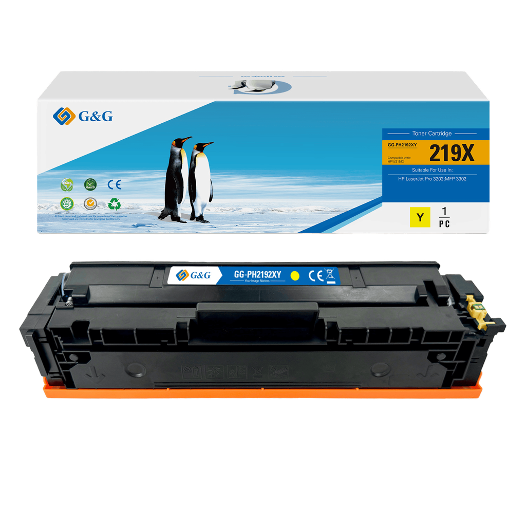G&G Compatible HP W2192X Toner Yellow