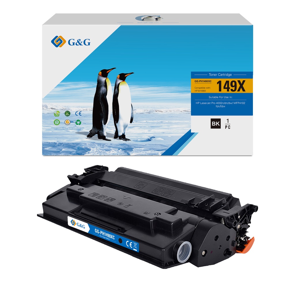 G&G Remanufactured HP W1490X Toner Mono