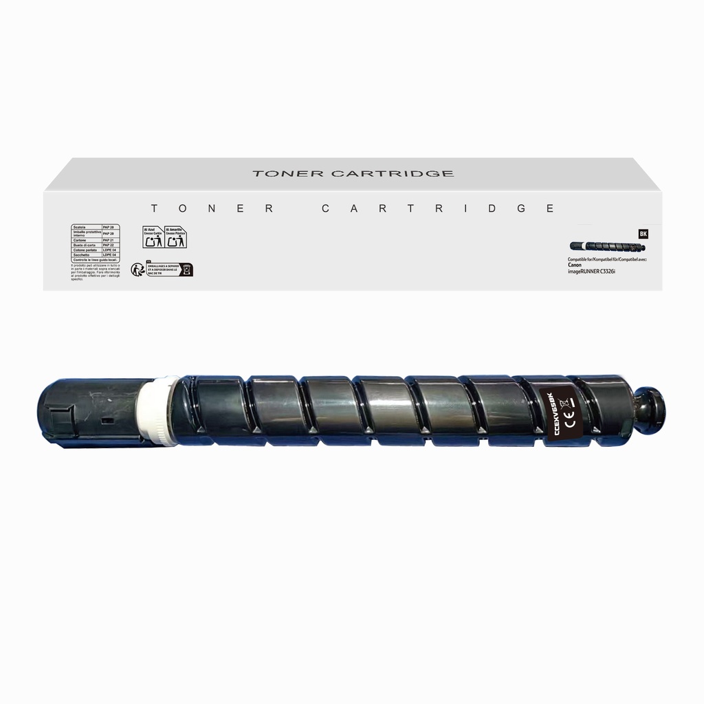 White Box Compatible Canon C-EXV65BK Toner Black