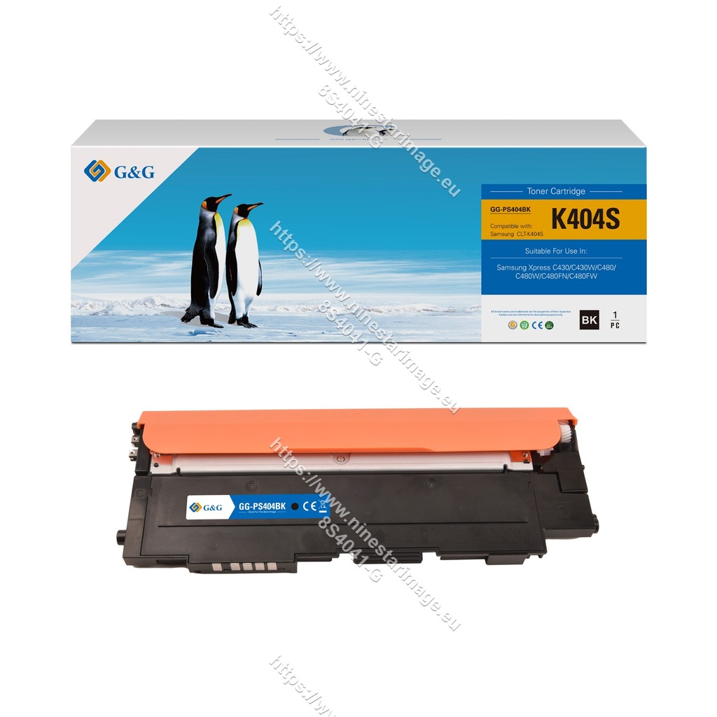 G&G Compatible Samsung CLT-K404S Toner B