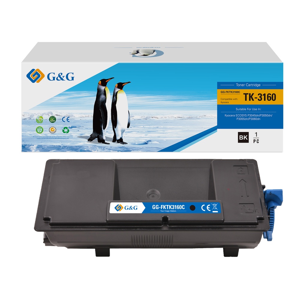 G&G Compatible Kyocera TK-3160 Toner B