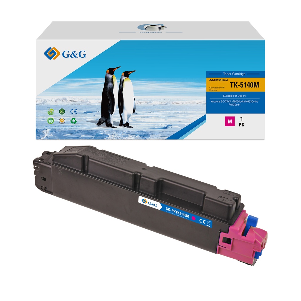 G&G Compatible  Kyocera TK-5140M Toner M