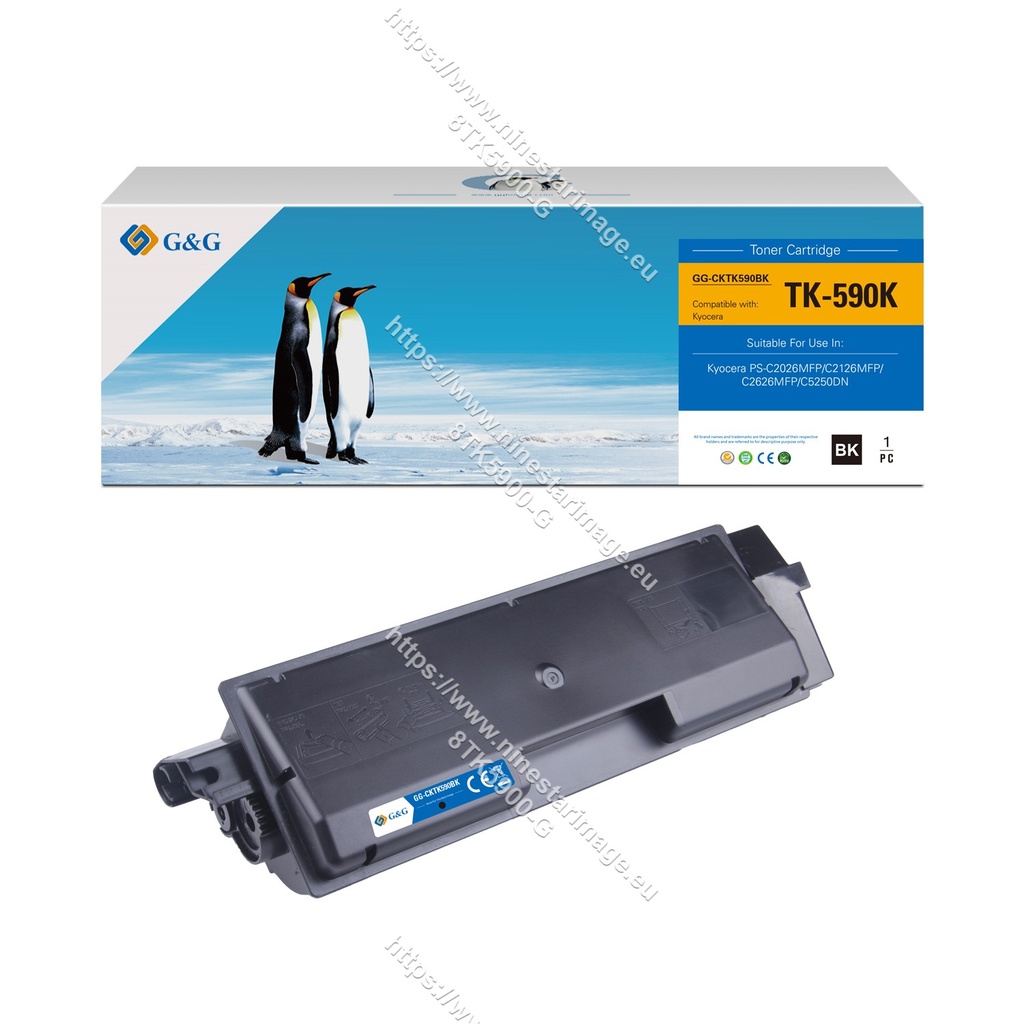 G&G Compatible Kyocera TK-590K Toner Black
