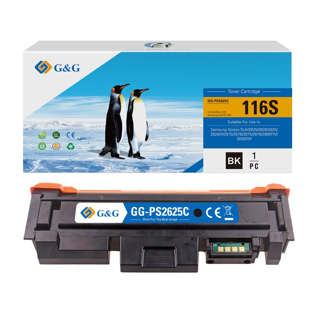 G&G Compatible Samsung MLT-D116S Toner B