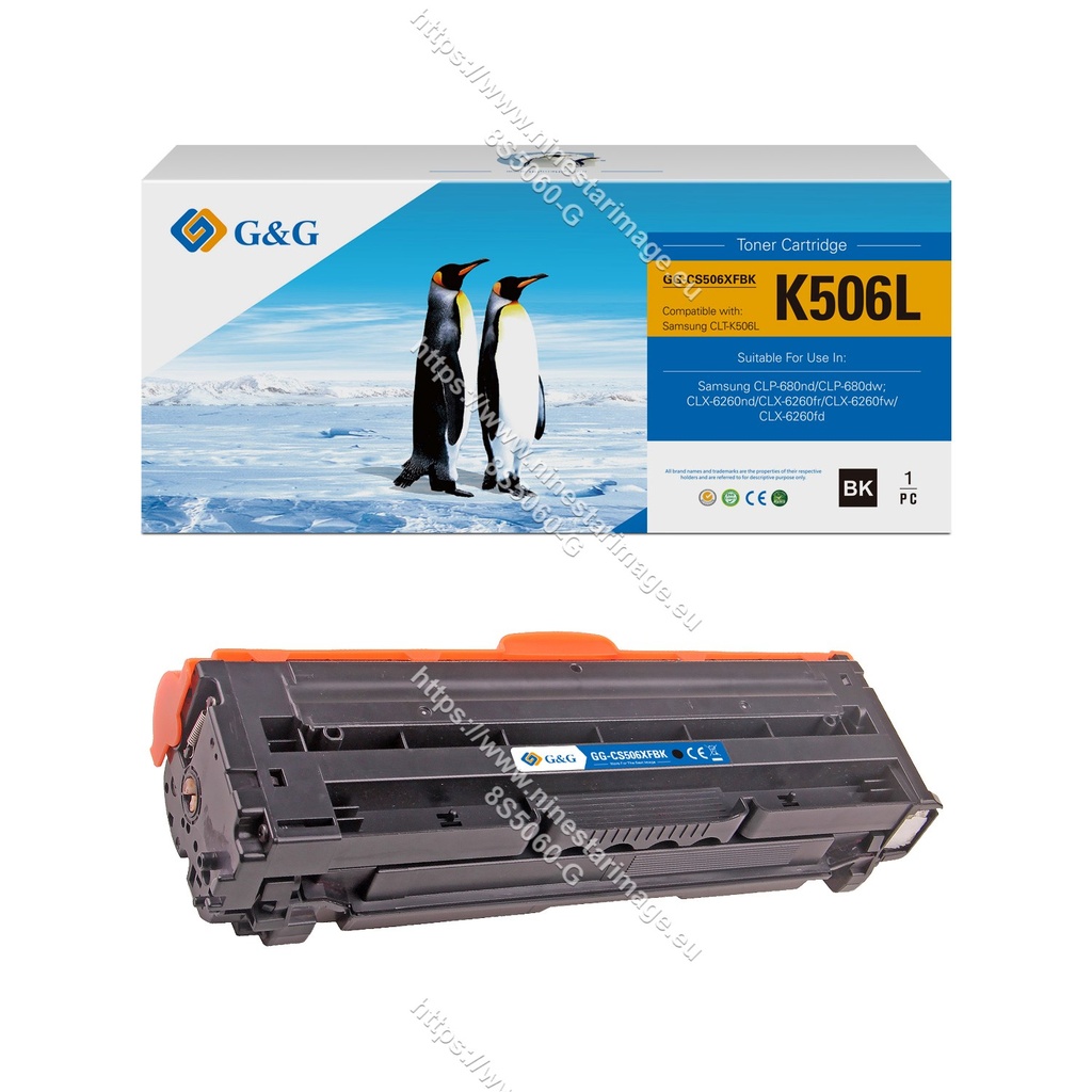 G&G Remanufactured Samsung CLT-K506L Toner B