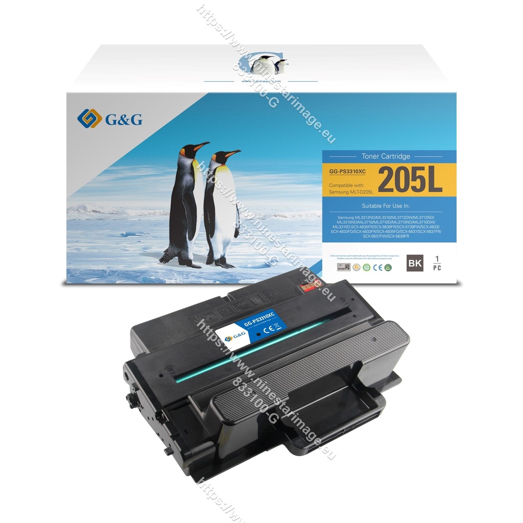 G&G Compatible Samsung SU963A (MLT-D205L) Toner Black