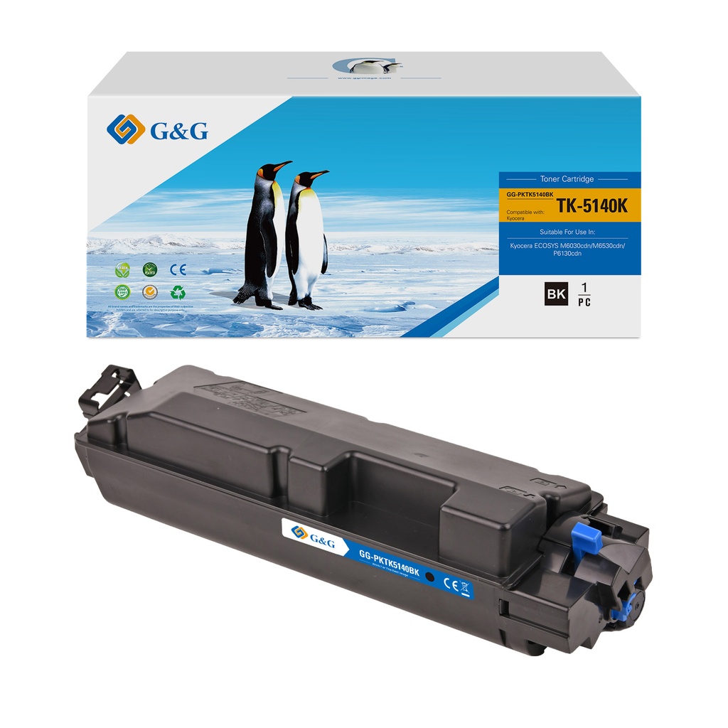 G&G Compatible Kyocera TK5140BK Toner Black
