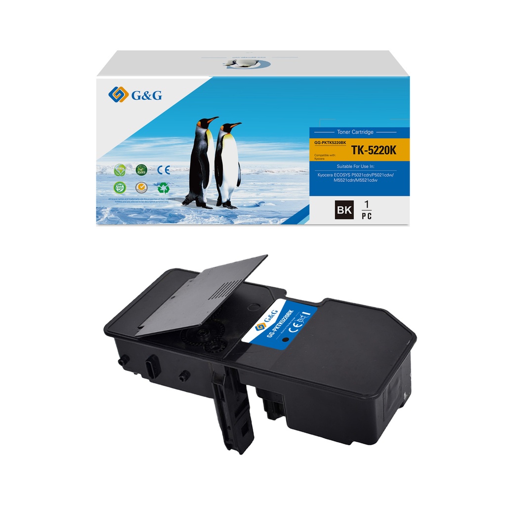 G&G Compatible Kyocera TK5220BK Toner Black