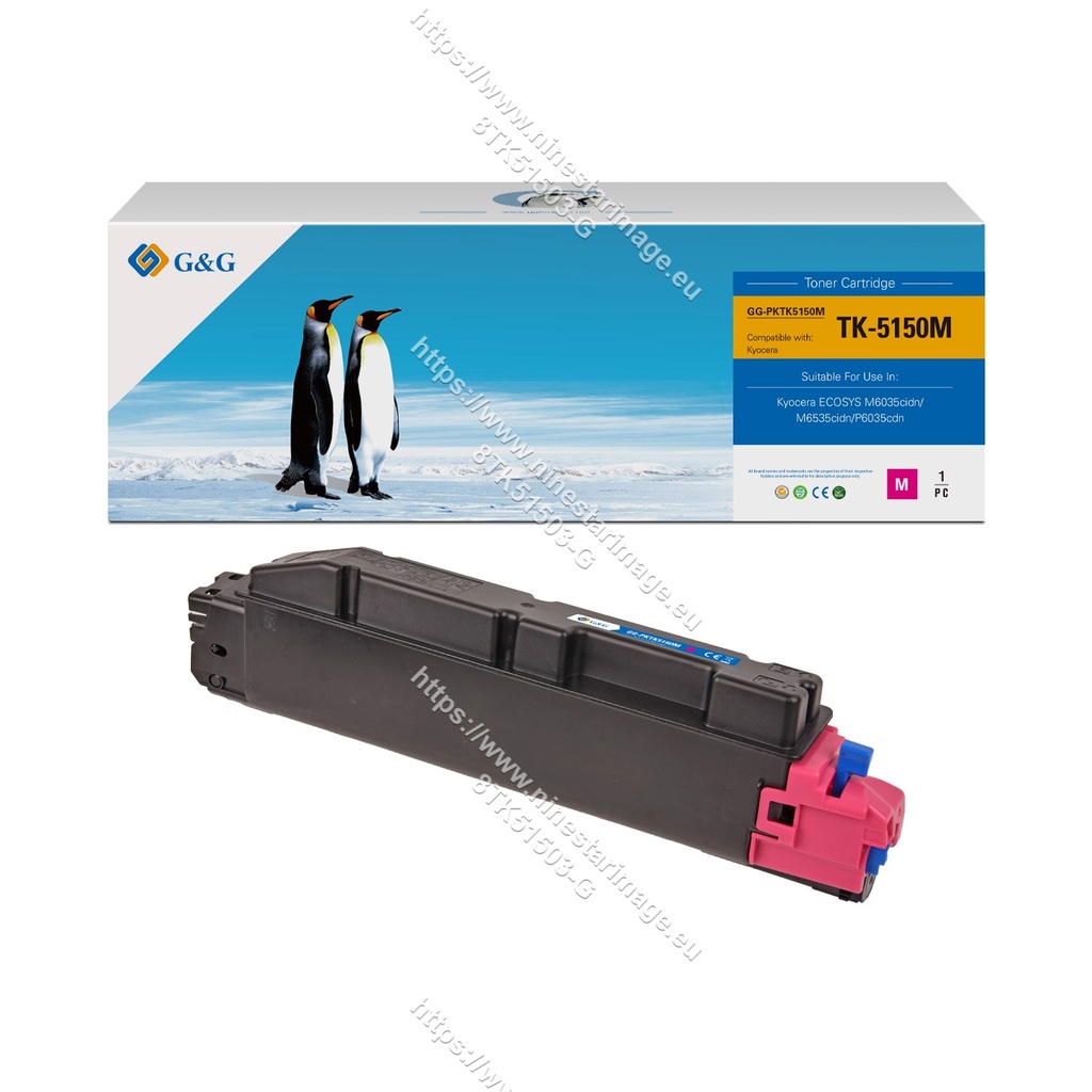 G&G Compatible Kyocera TK-5150M Toner M