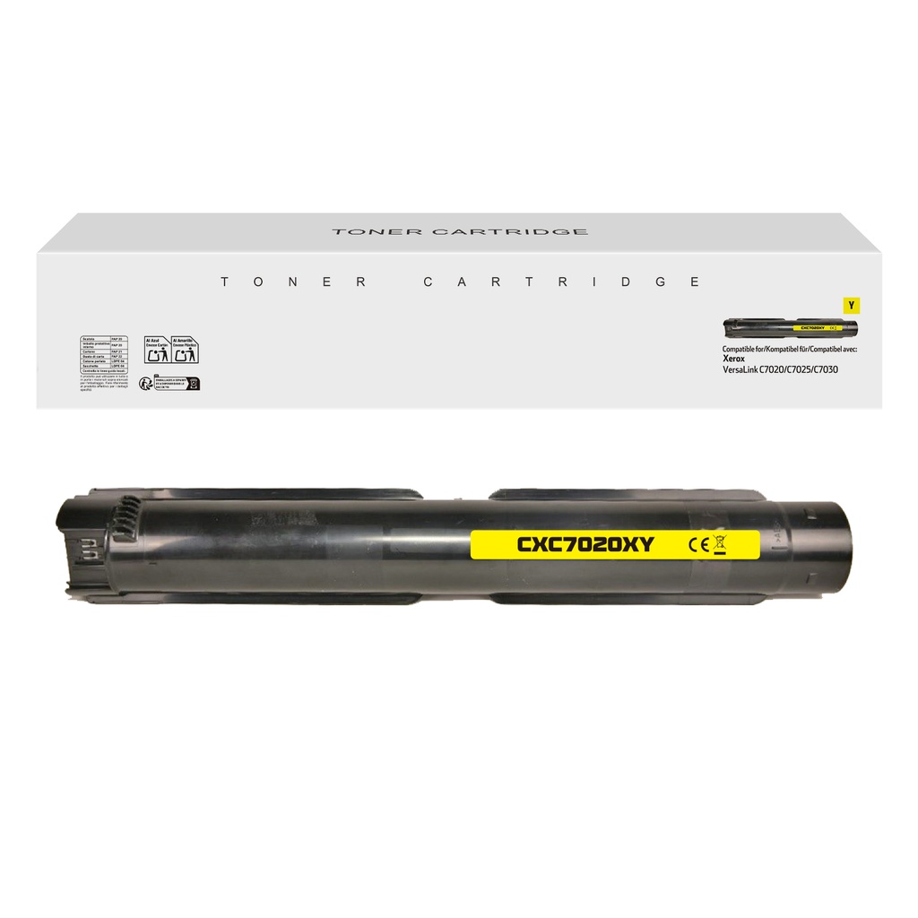 White Box Compatible Xerox 106R03742/106R03750 Toner Yellow