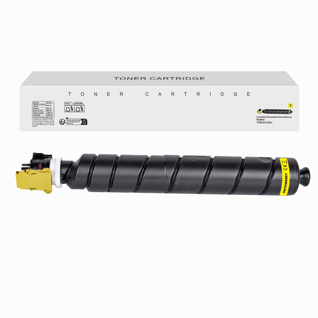 White Box Compatible Kyocera TK-8335Y Toner Yellow