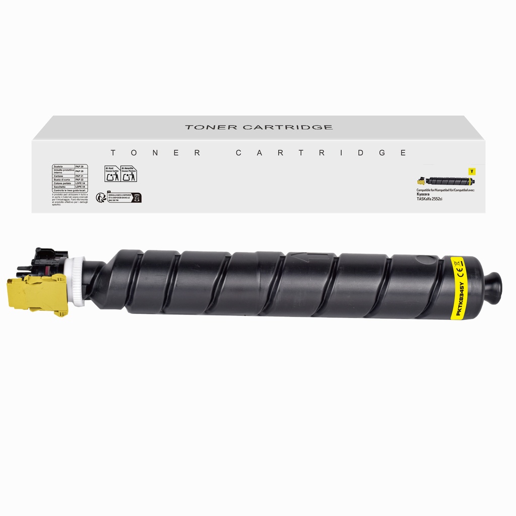 White Box Compatible Kyocera TK-8345Y Toner Yellow