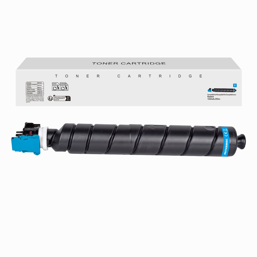 White Box Compatible Kyocera TK-8365C Toner Cyan
