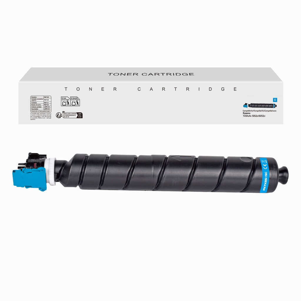 White Box Compatible Kyocera TK-8515C Toner Cyan