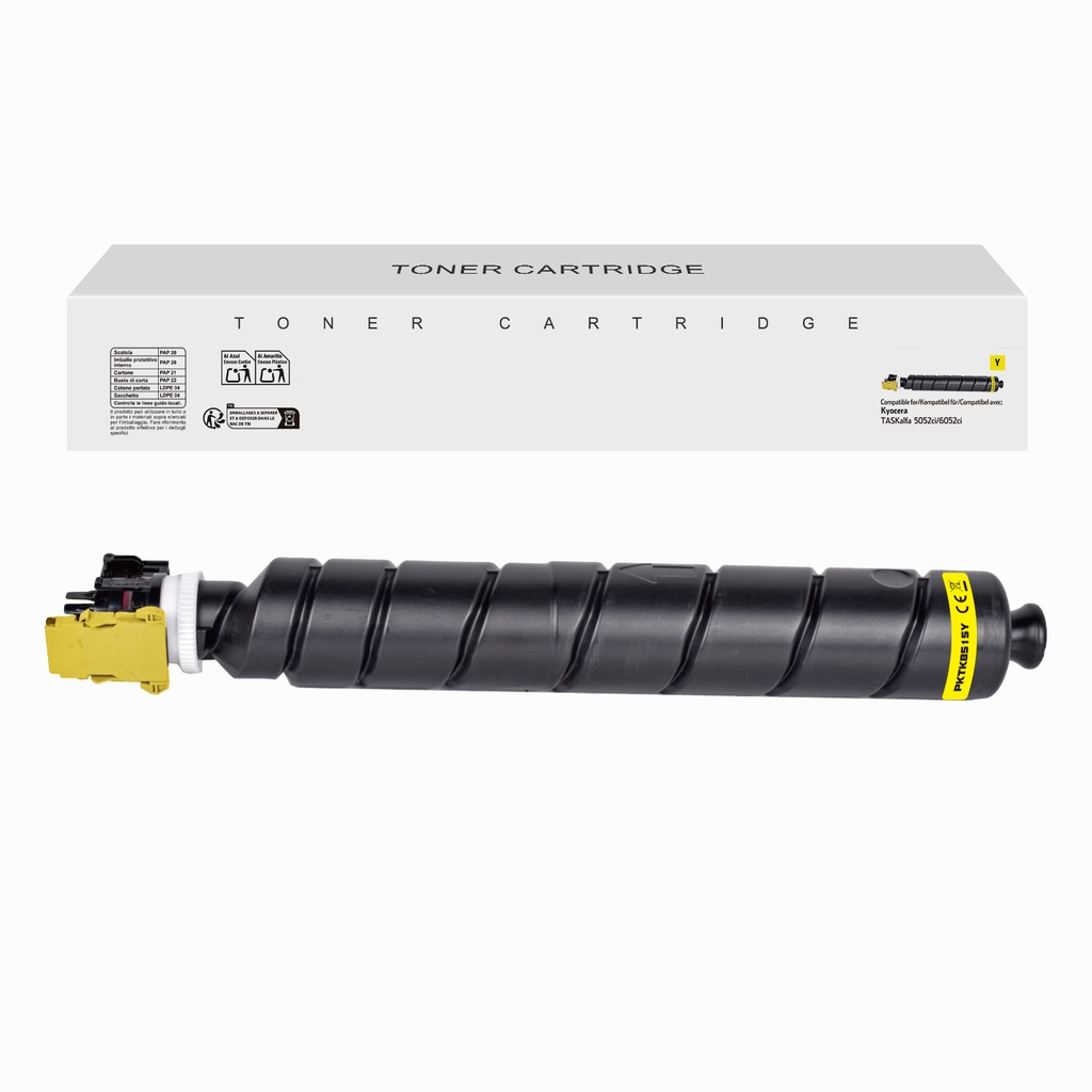 White Box Compatible Kyocera TK-8515Y Toner Yellow
