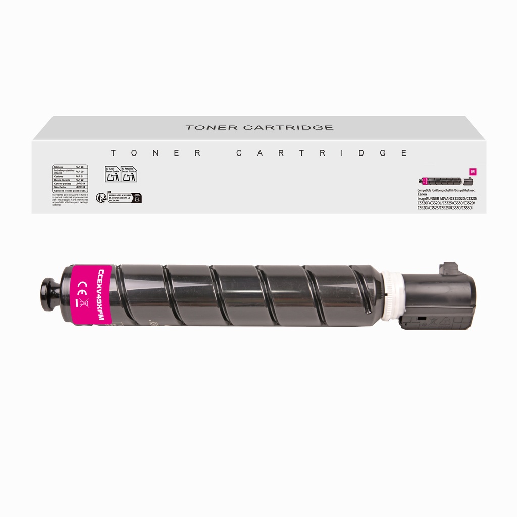 White Box Remanufactured Canon C-EXV49 M Toner Magenta