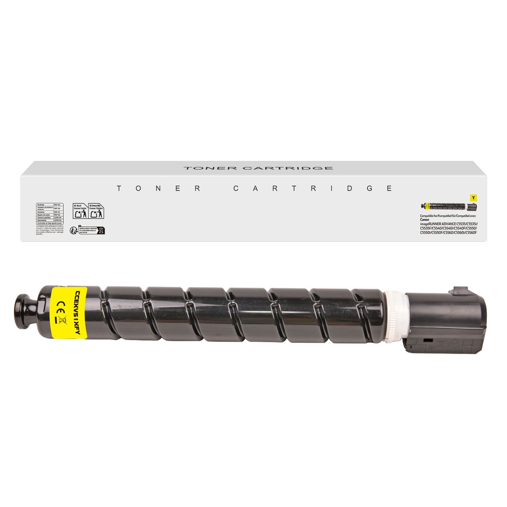 White Box Remanufactured Canon C-EXV51 Y Toner Yellow