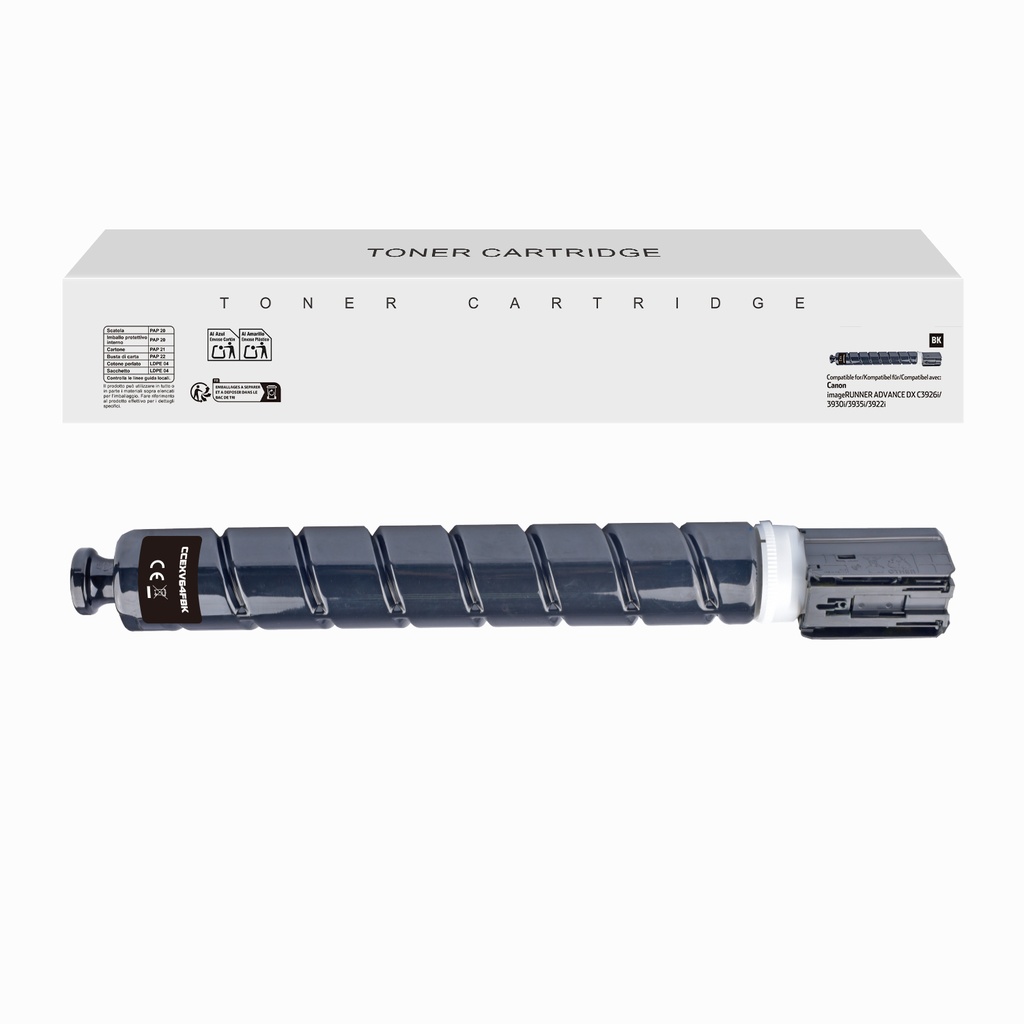 White Box Remanufactured Canon C-EXV64BK Toner Black