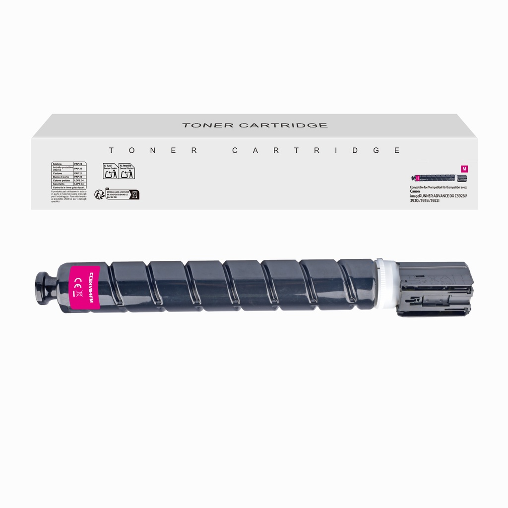 White Box Remanufactured Canon C-EXV64M Toner Magenta