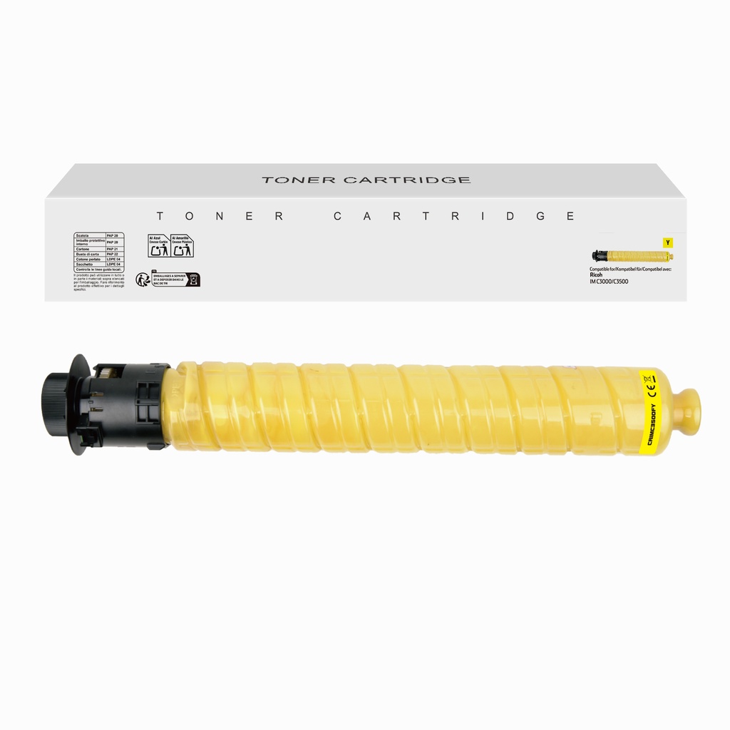 White Box Remanufactured Ricoh 842256 Toner Yellow