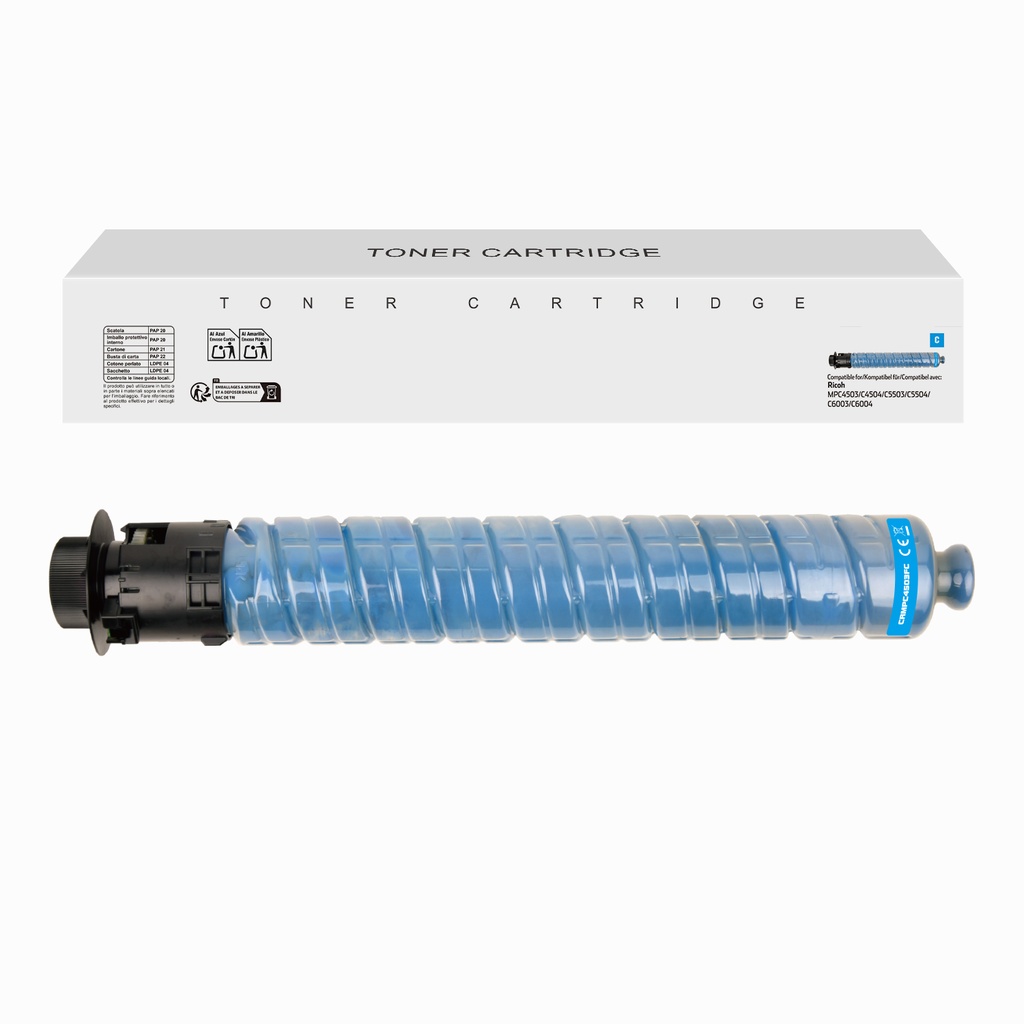 White Box Remanufactured Ricoh 841856 Toner Cyan