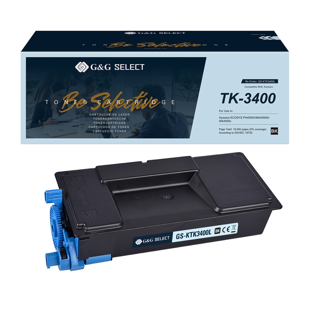 G&G Select Compatible Kyocera TK-3400 Toner Mono
