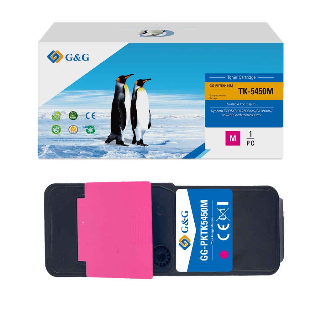 G&G Compatible Kyocera TK-5450M Toner Magenta