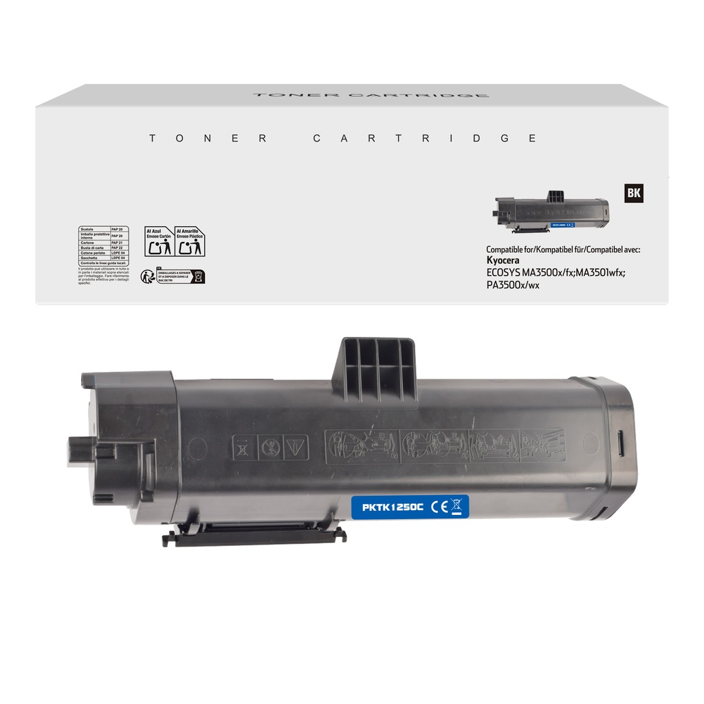 White Box Compatible Kyocera TK-1250 Toner Mono
