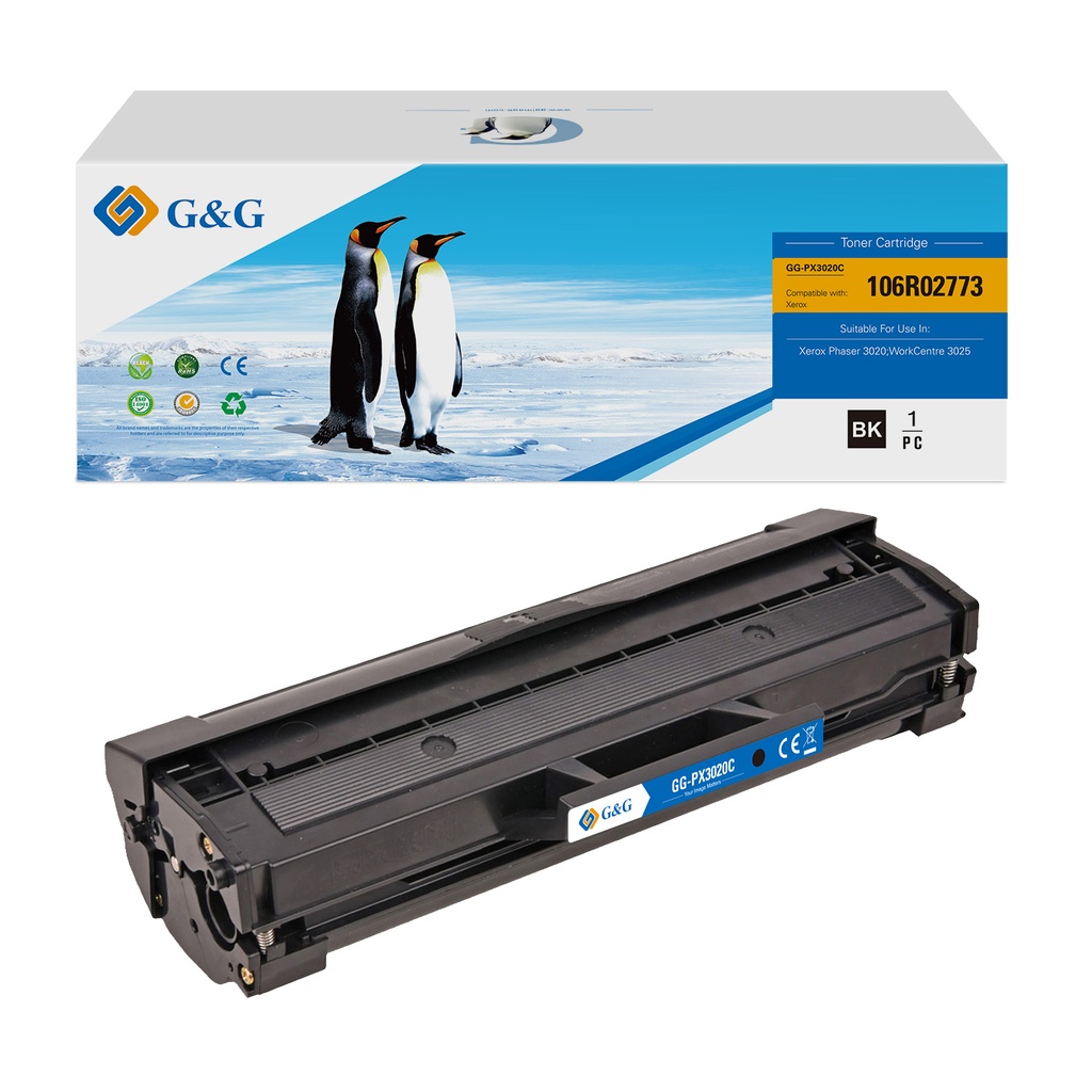 G&G Compatible Xerox 106R02773 Toner Mono