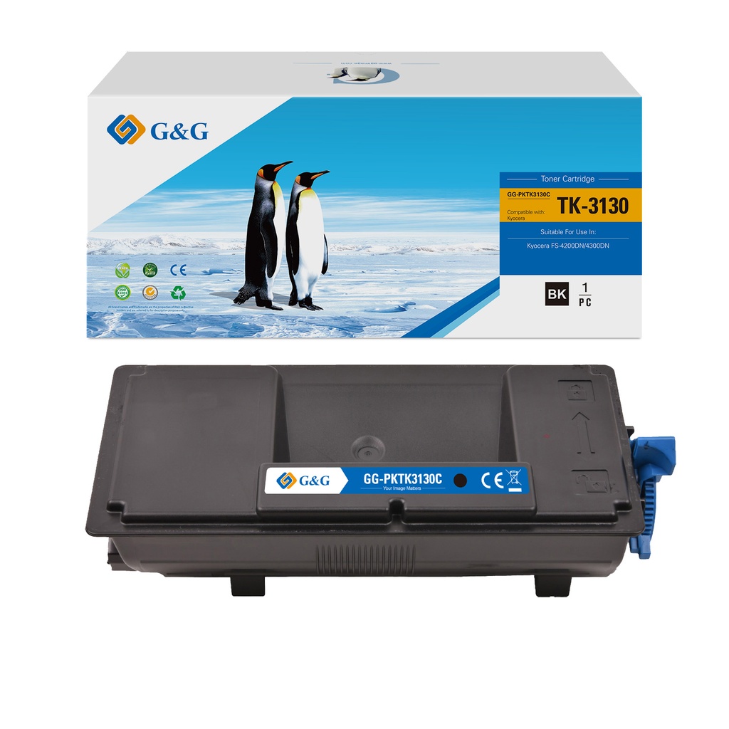 G&G Compatible Kyocera 1T02LV0NL0 (TK-3130) Toner Mono