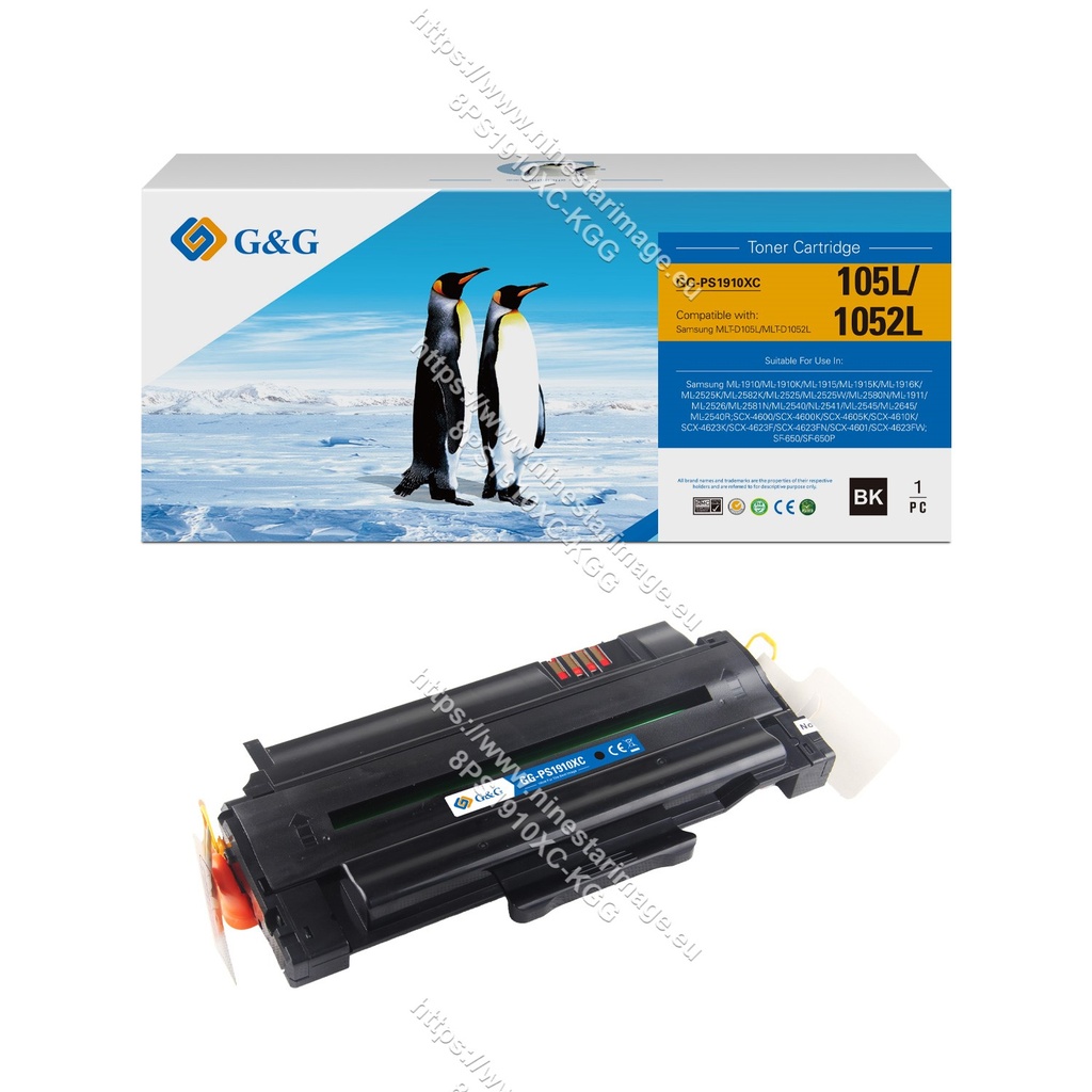 G&G Compatible Samsung MLT-D105L/MLT-D1052L Toner Mono