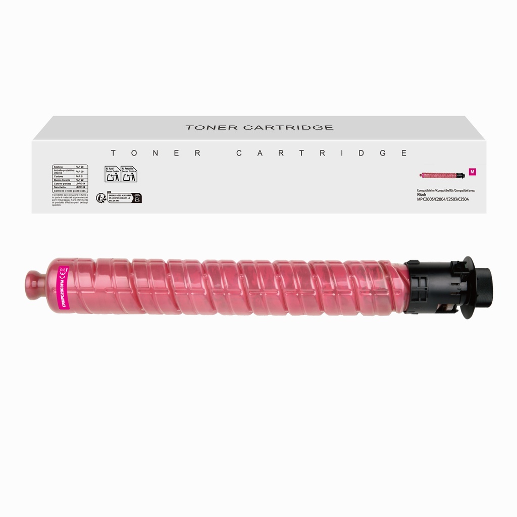 White Box Remanufactured Ricoh 841921/841928 Copier Toner Magenta