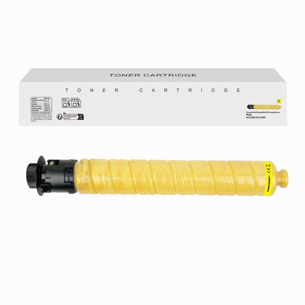 White Box Remanufactured Ricoh 842312 Copier Toner Yellow