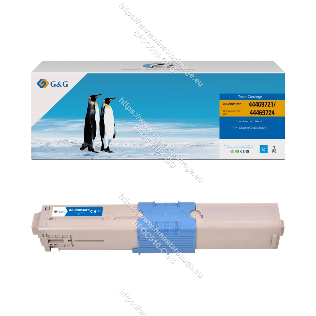 G&G Compatible OKI 44469721/44469724 Toner C