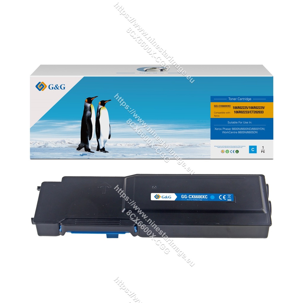 G&G Compatible Xerox 106R02229 Toner C