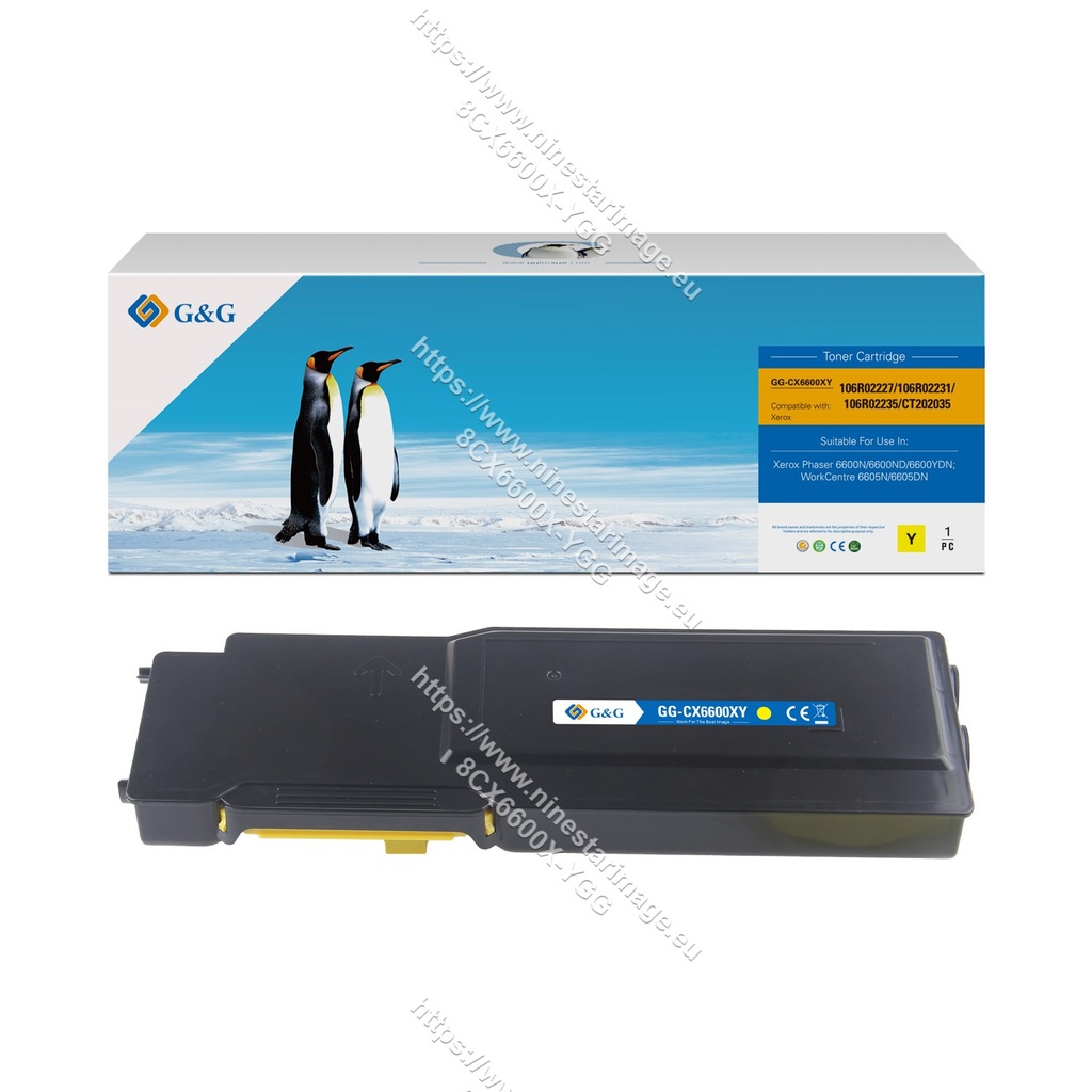 G&G Compatible Xerox 106R02231 Toner Y