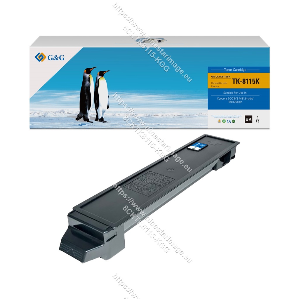 G&G Compatible Kyocera TK-8115 K Toner B