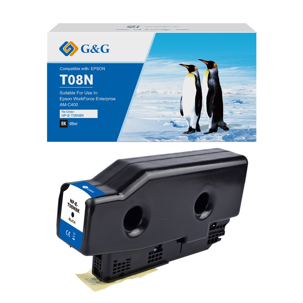G&G Compatible Epson C13T08N100 Inkjet Cartridge Black