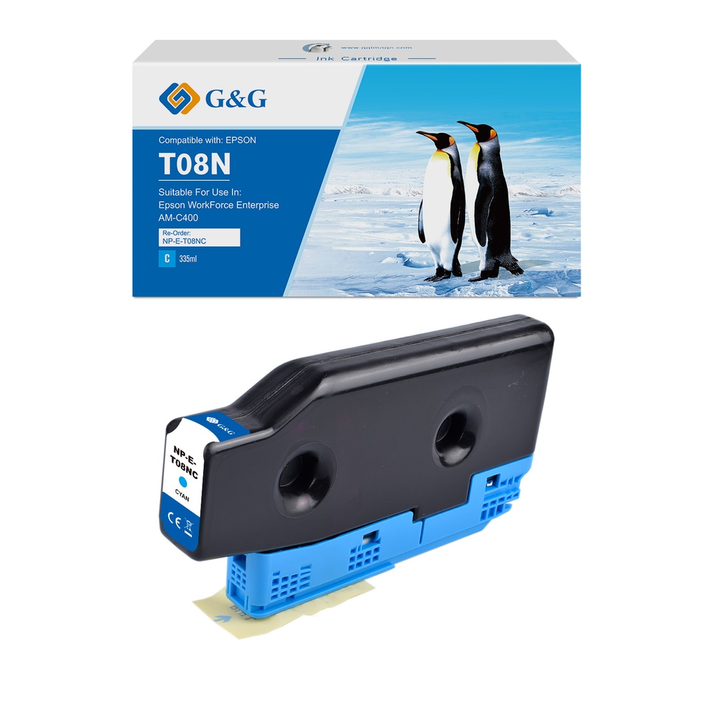 G&G Compatible Epson C13T08N200 Inkjet Cartridge Cyan