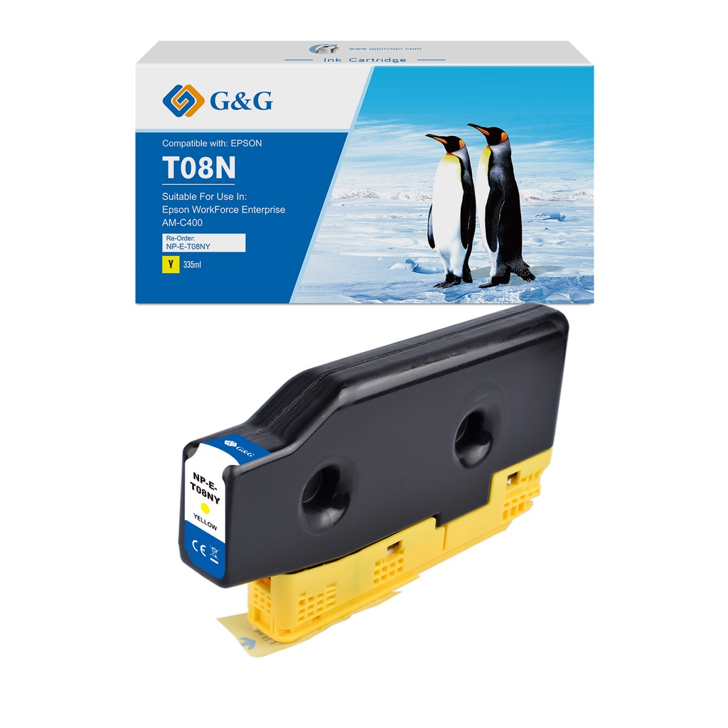 G&G Compatible Epson C13T08N400 Inkjet Cartridge Yellow
