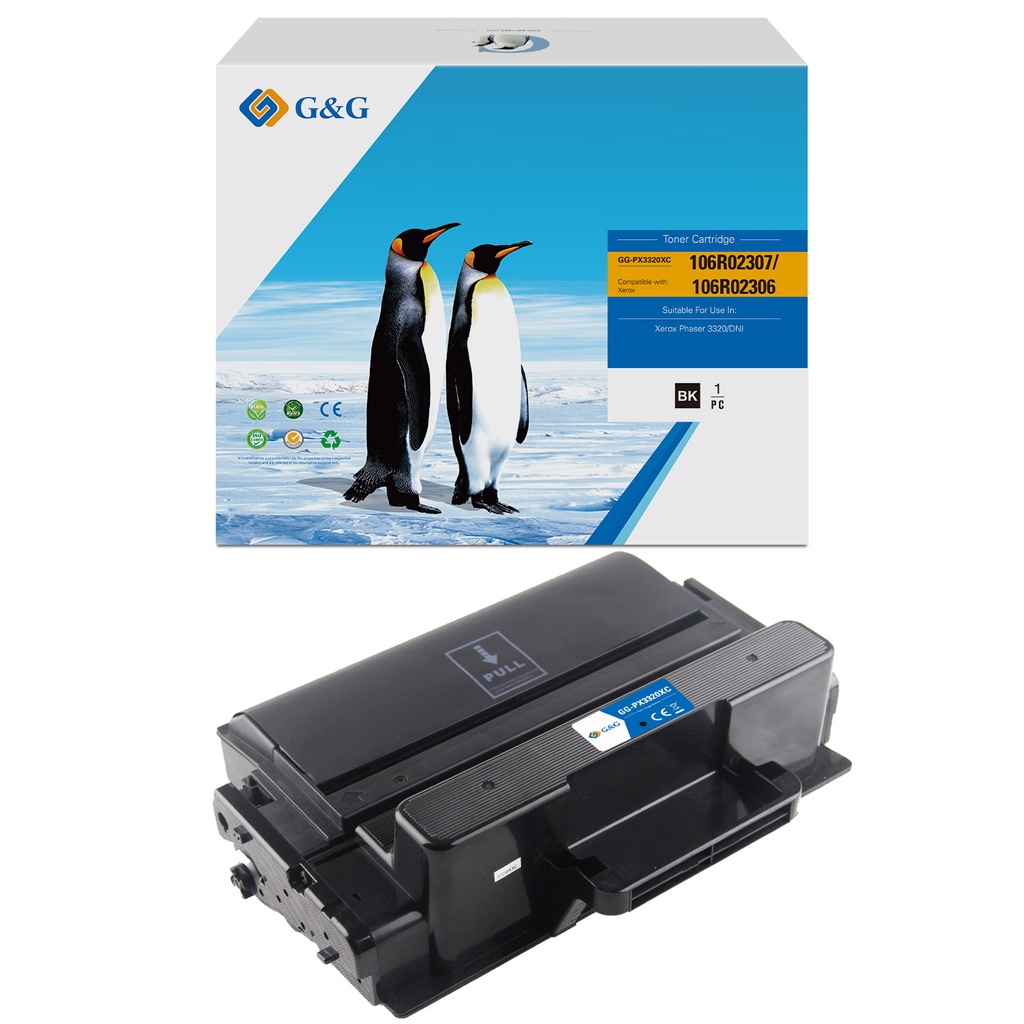 G&G Compatible Xerox 106R02307/106R02306 Toner Mono
