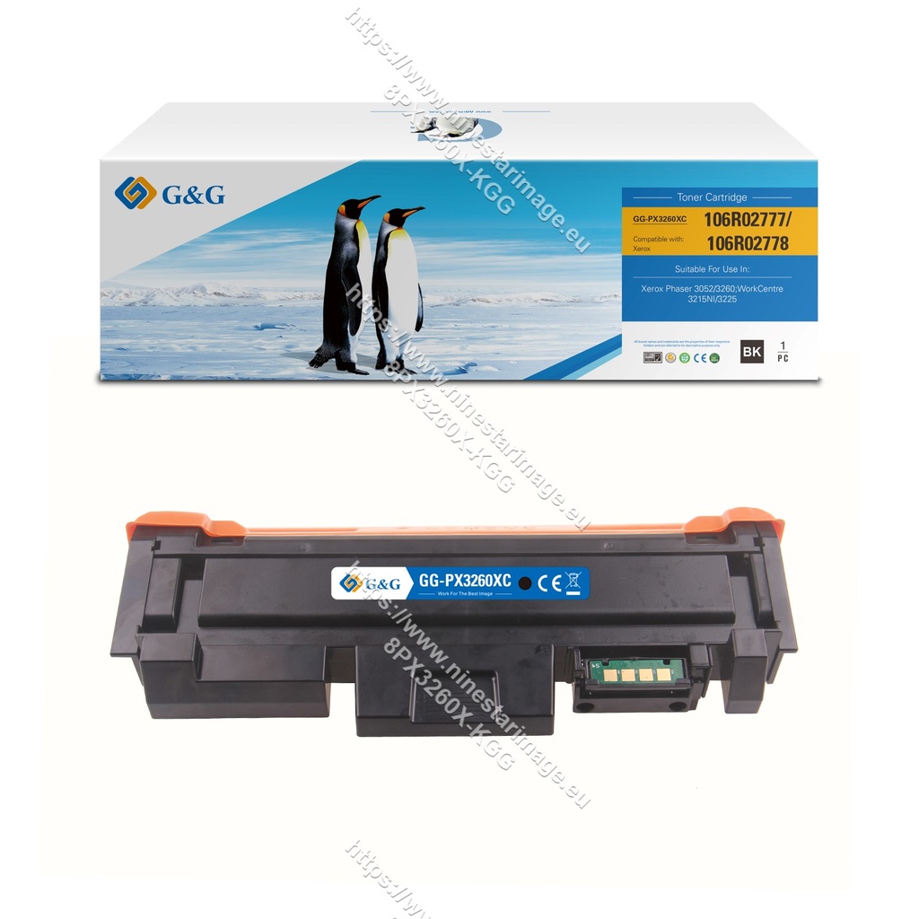 G&G Compatible Xerox 106R02777/106R02778 Toner Mono