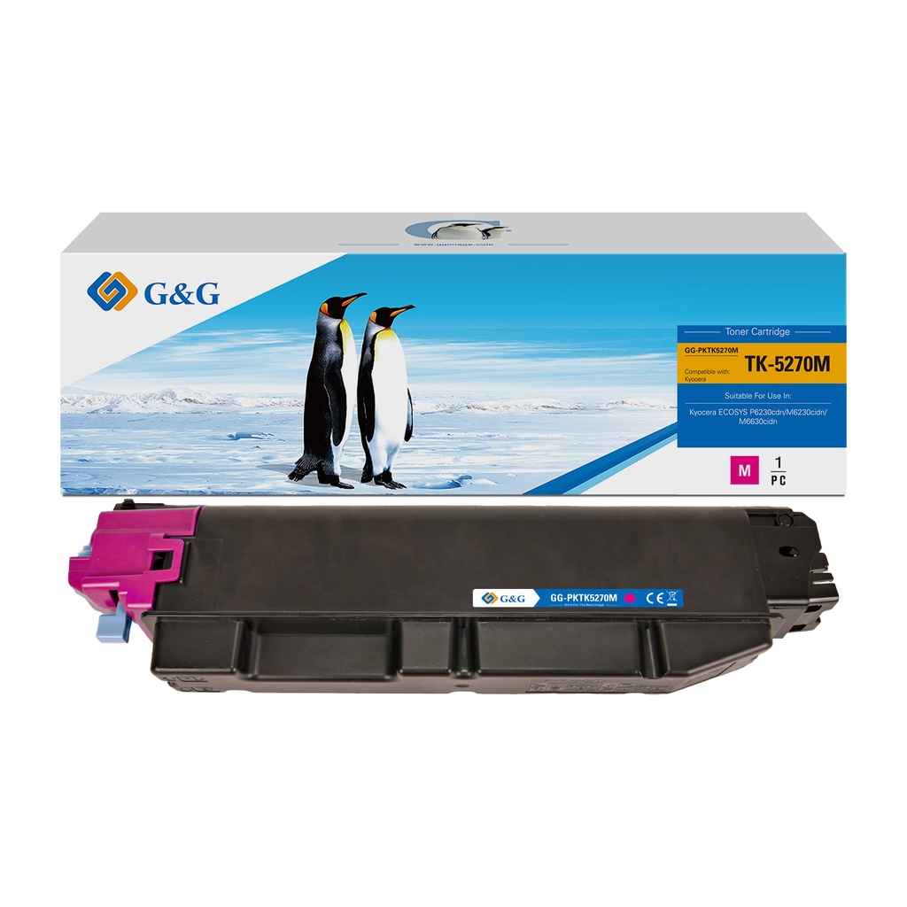 G&G Compatible Kyocera TK-5270M Toner M